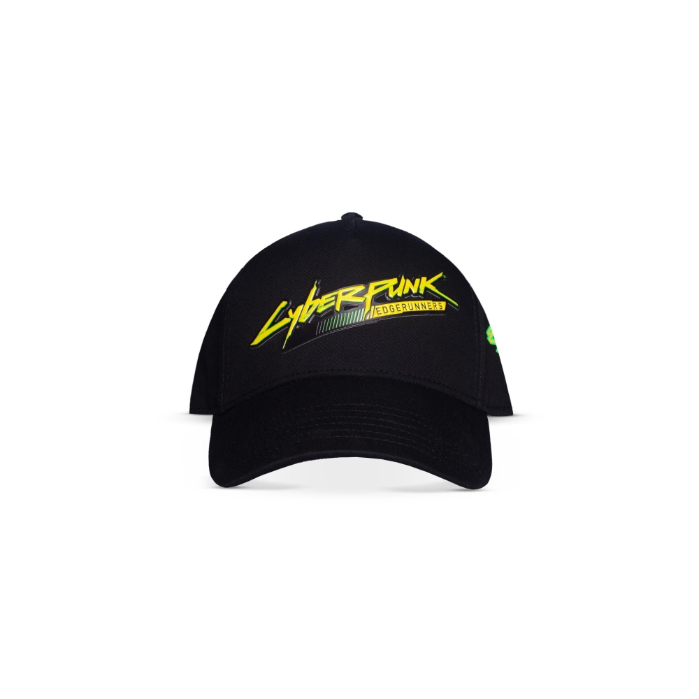 Cyberpunk: Edgerunners - Logo Casquette ajustable - Noir